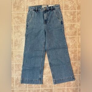 Everlane size 28 ankle length wide leg jeans NWT